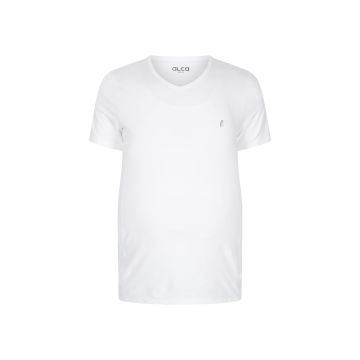 Alca Easy-Going 1-Pck Men T-Shirt V-Neck White 8XL