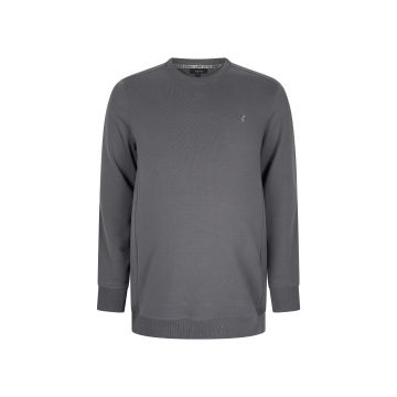 Alca Heren Crew Neck Sweater Castle Rock Grey 5XL-B